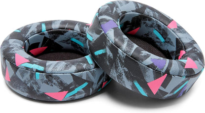 WC Upgraded Replacement Earpads for Corsair Virtuoso RGB Wireless Gaming Headset Made by Wicked Cushions | Improved Durability, Thickness, Softer Leather, and Sound Isolation | (Black Camo)