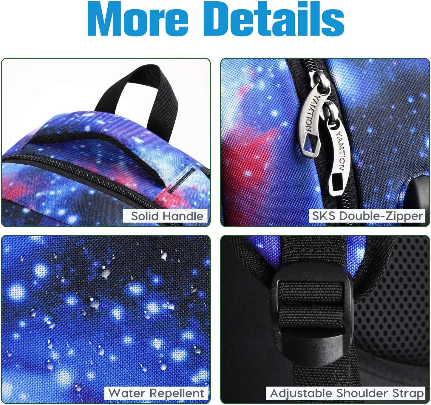 Backpack for Teen Girls,Boys School Backpack for Women with USB,College Backpack,Big Flower