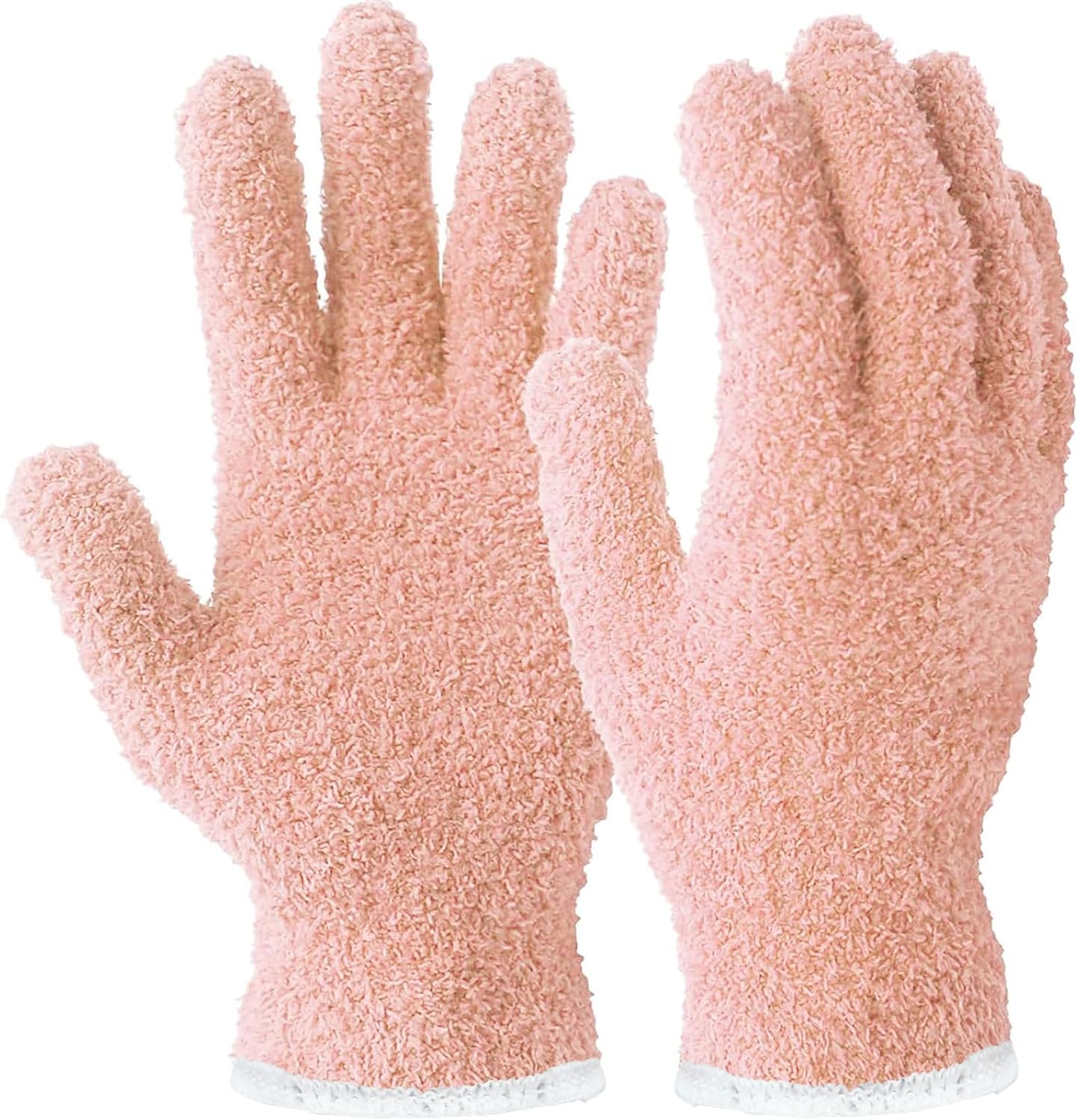 EvridWear Microfiber Auto Dusting Cleaning Gloves for Cars and Trucks, Dust Cleaning Gloves for House Cleaning, Perfect to Clean Mirrors, Lamps and Blinds (S/M)