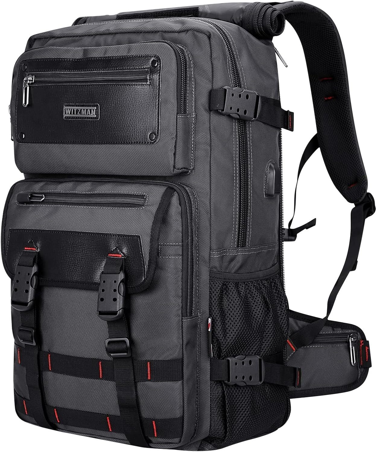 WITZMAN Carry On Travel Backpack for Men Duffle Bags Fit for 17 Inch Laptop Airline Approved Laptop Backpack