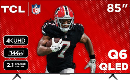 TCL 65-Inch Q65 QLED 4K UHD Smart TV with Google TV (65Q651G-CA, 2024 Model) Dolby Vision, Dolby Atmos, HDR Pro+, Game Accelerator Enhanced Gaming, Voice Remote, Works with Alexa, Streaming Television