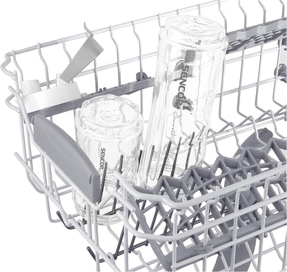 Sencor SBL2200WH 300W Smoothie Blender with 2 Impact Resistant BPA Free Bottles, White