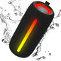 Oraolo Portable Bluetooth Speaker, Wireless Speaker with 24W Loud Stereo Sound, RGB Lights, TWS Pairing, Bluetooth 5.4, Support AUX/TF Card, IPX6 Waterproof Outdoor Speaker for Party Camping Home