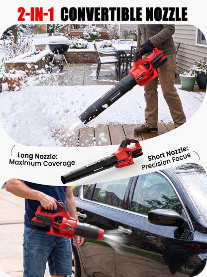 800 CFM Leaf Blower Cordless Compatible with Milwaukee 18V M18 Battery