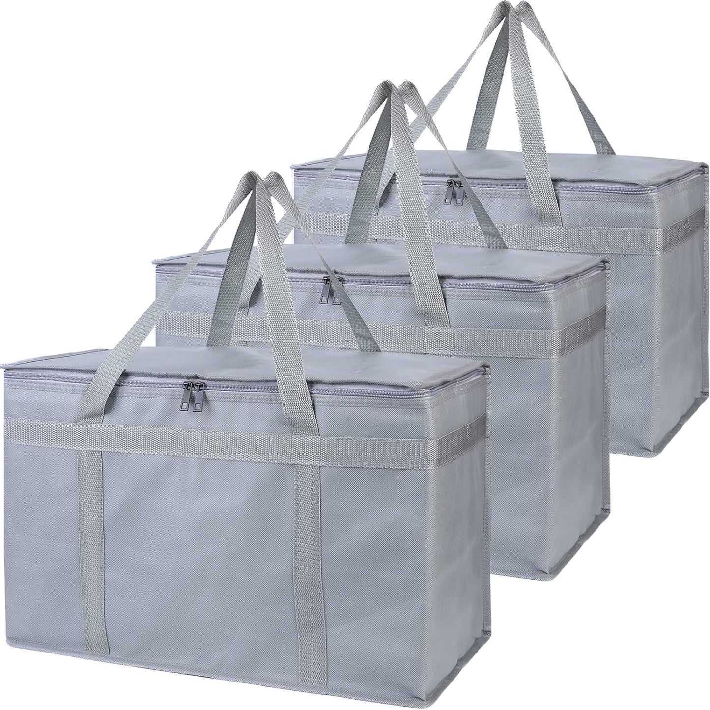Purilite Select™ Insulated Food Delivery Bag – Extra Large Thermal Carrier for Hot &amp; Cold Food Transport