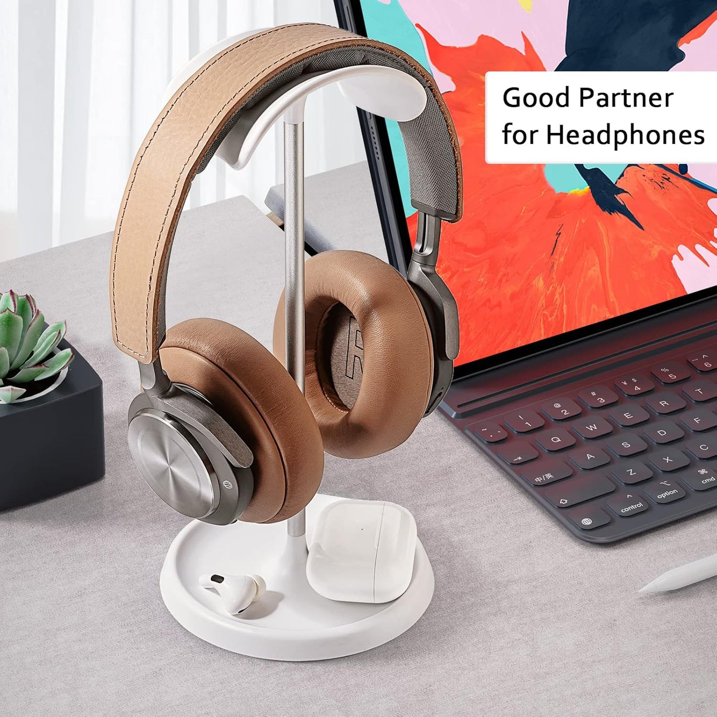 Purilite Select Headphone Stand with Storage Base