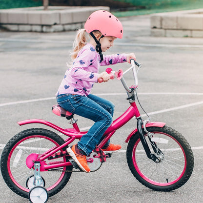 Kids Bike Horn, Bike Horn Pink for Kids, Bicycle Bell for Girls Boys (Pink)