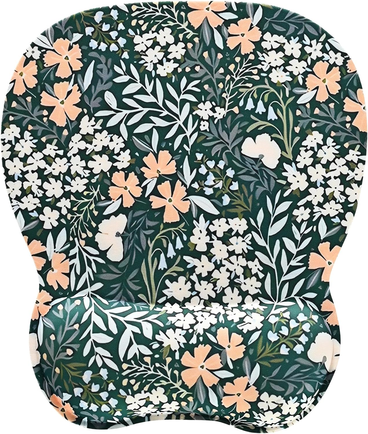 Ergonomic Mouse Pad with Wrist Support | Memory Foam Mousepad for Office and Gaming | Non-Slip Base Computer Mouse Pad | Smooth Tracking Desk Accessory | Comfortable Wrist Rest Mouse Pad - PuriLite