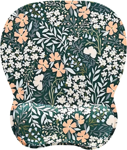 Ergonomic Mouse Pad with Wrist Support | Memory Foam Mousepad for Office and Gaming | Non-Slip Base Computer Mouse Pad | Smooth Tracking Desk Accessory | Comfortable Wrist Rest Mouse Pad - PuriLite