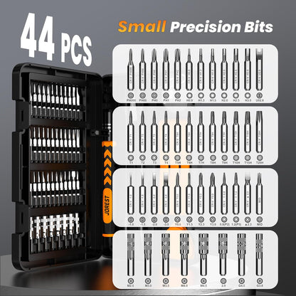 JOREST 59-in-1 Precision Screwdriver Set with Magnetic Torx Bits – Mini Electronics Repair Tool Kit - PuriLite