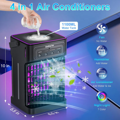 Purilite Select Mini Air Conditioner Maximum Chill, Minimal Footprint