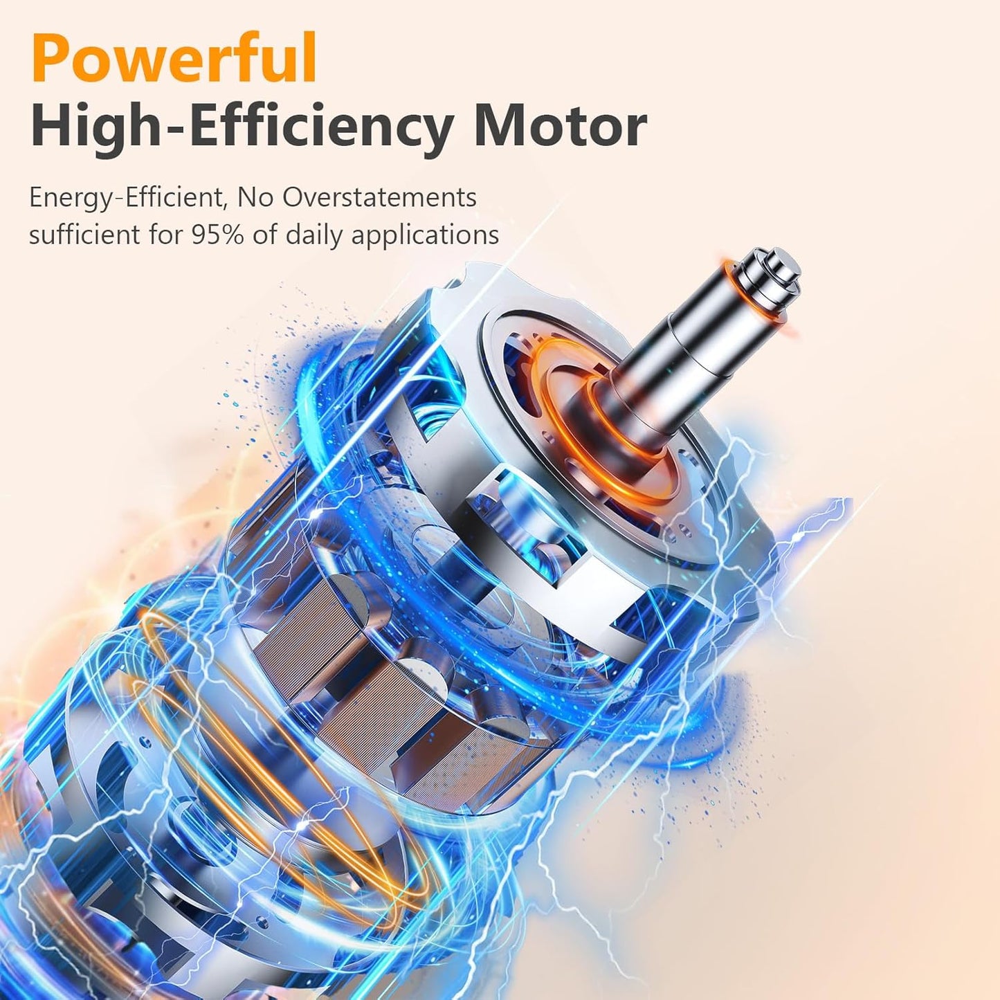 YASHE Immersion Blender, 5 in 1 Handheld Blender, Continuously Variable Speed, Stainless Steel Blender Stick, Emulsion Blender with Chopper, Whisk and Milk Frother for Meat, soups and Baby Food