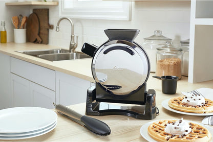 Oster Belgian Waffle Maker, 8", Stainless Steel