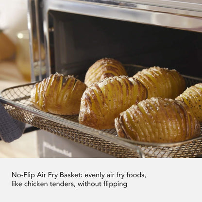 KitchenAid Digital Air Fryer Countertop Oven, KCO124BM, Black Matte