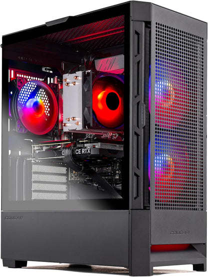Skytech Shadow Gaming PC, Intel i5 13400F 2.5 GHz (4.6GHz Turbo Boost), NVIDIA RTX 4060 8GB GDDR6X, 1TB NVME, 32GB DDR5 RAM 5200 RGB, 650W Gold PSU, Wi-Fi, Win 11 Home