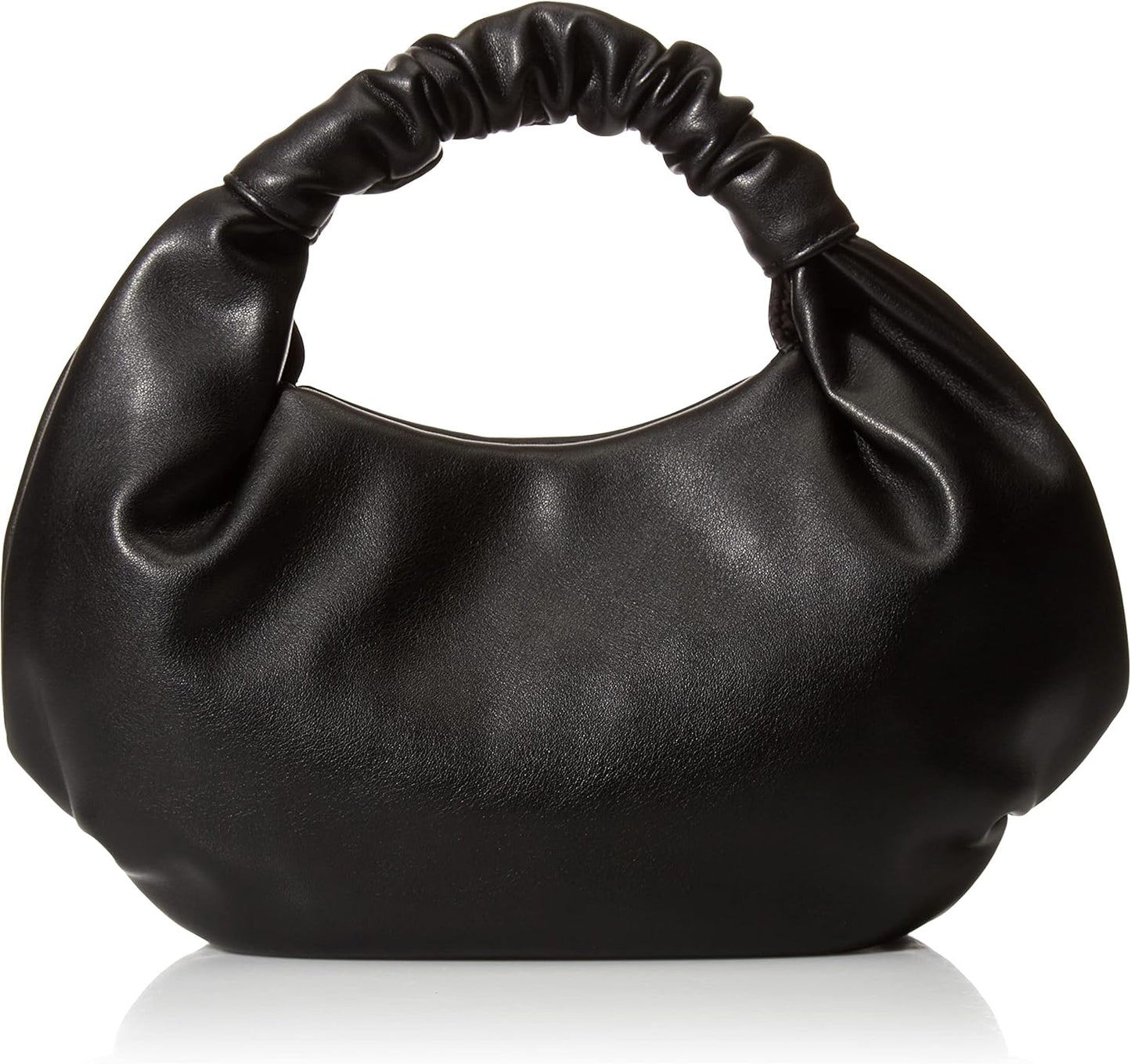 Purilite Select Women’s Faux Leather Ruched Handle Bag