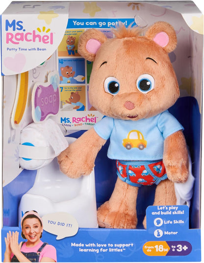 Ms. Rachel Official Speak & Sing Doll, 16” Tall Interactive Toy with 4 Songs & 16+ Phrases, Toddler Toys for Girls & Boys Ages 6 Months to 3+ Years
