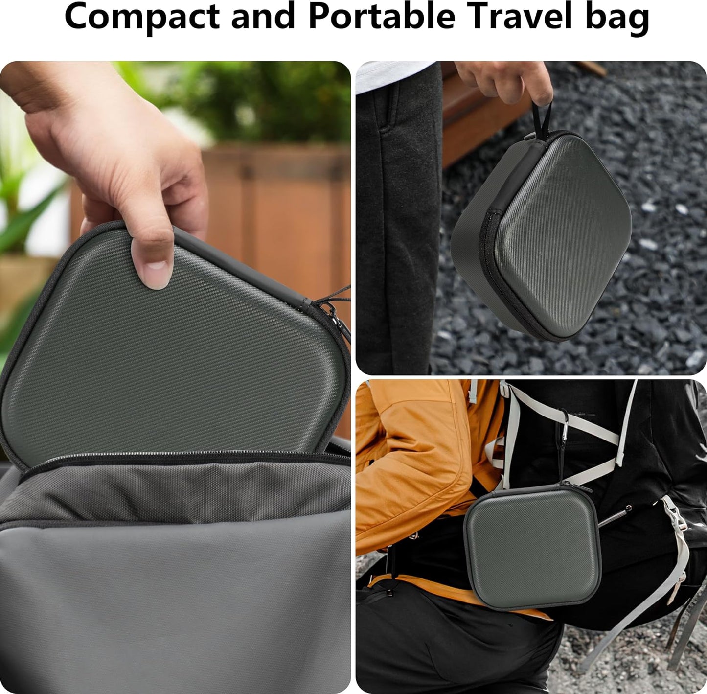 FPVtosky Carrying Case for DJI NEO, Porable Travel Storage Bag for DJI NEO Drone Aceessories (for DJI NEO, Black)