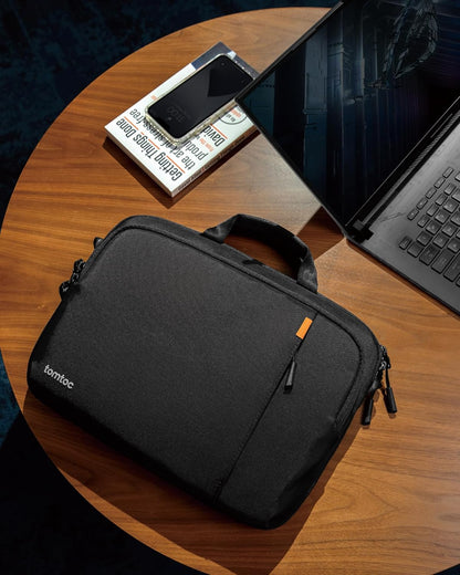 tomtoc 360 Protective Laptop Carrying Case for 16-inch MacBook Pro M4/M3/M2/M1 Pro/Max A3403 A3186 A2991 A2780, Water-resistant Laptop Shoulder Bag fits 15-inch MacBook Air M4 2025, M3/A3114, M2/A2941