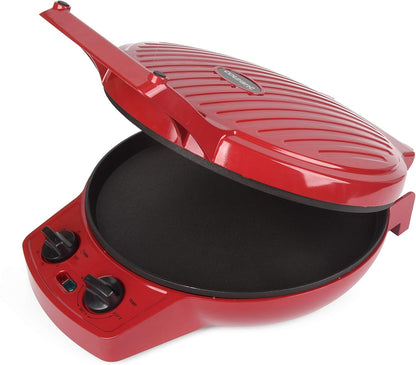 Courant Pizza Maker with Timer 12" 1pc Red