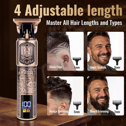 Ufree Foil Shaver and Beard Hair Trimmer Set, Men Electric Razor