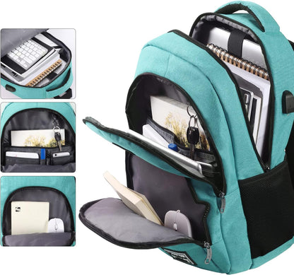 Backpack for Teen Girls,Boys School Backpack for Women with USB,College Backpack,Big Flower