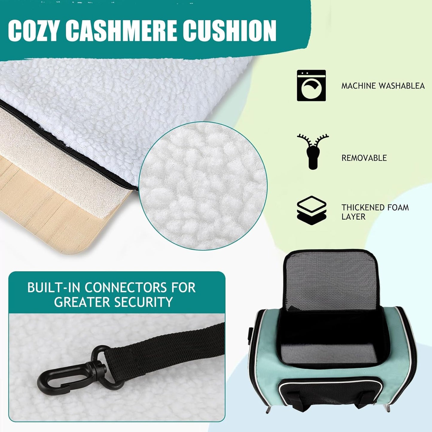 Top tasta Dog Cat Carrier Pet Carriers for Small Medium Large Cats Dogs Carrier Soft Sided Small Puppy Dog Carrier Portable Foldable Airline Approved Dog Cat Travel Carrier Grey Medium