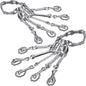 2 Pieces Halloween Metal Skeleton Bracelet Skull Finger Accessories Ghost Claw Ornament Gothic Jewelry Flexible Bracelet for Halloween Party Cosplay Costume Supplies