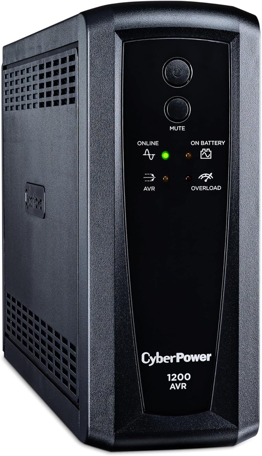 CyberPower CP685AVRG AVR UPS System, 685VA/390W, 8 Outlets, Compact