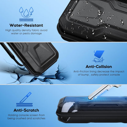 FYOUNG Carrying Case Accessories for PlayStation Portal, Full Protection Bundle with Tempered Glass Screen Protector, Protective Cover, Hard Shell Portable Travel Bag for PS5 Portal Remote Player