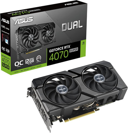 The SFF-Ready ASUS Prime GeForce RTX™ 5070 12GB GDDR7 Graphics Card (PCIe® 5.0, 12GB GDDR7, HDMI®/DP 2.1, 2.5-Slot, Axial-tech Fans, Dual BIOS)