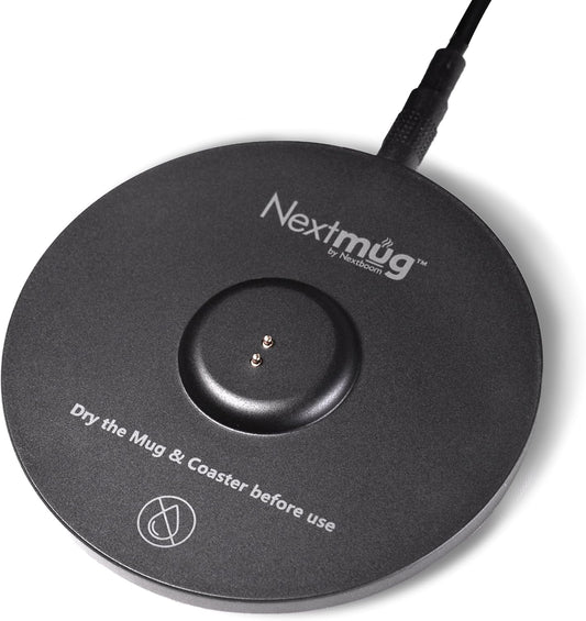 Smart Heated Mug Docking Coaster | Electric Beverage Warming Base