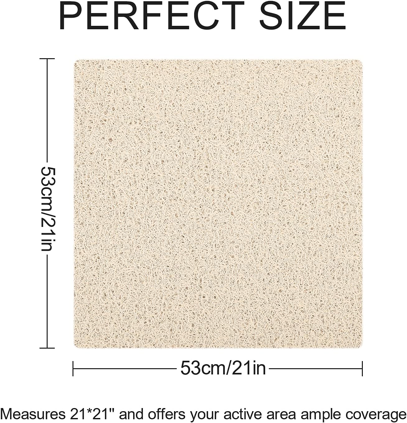 Loofah Mats for Shower, Non Slip | Quick Drying | Soft on Your Feet | Soft Textured Shower Mat Bath Mat Bathtub Mat Massage Mat Loofah Mat for Bathroom,Shower Tub or Wet Areas
