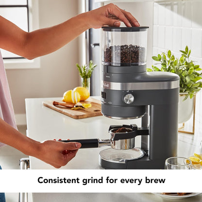 KitchenAid Burr Coffee Grinder, Black Matte, KCG8433BM