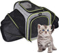 Expandable Cat Carrier, Airline Approved Soft Sided Travel Cat Carrier Bag,Soft Sided Collapsible Pet Dogs Travel Carrier Bag