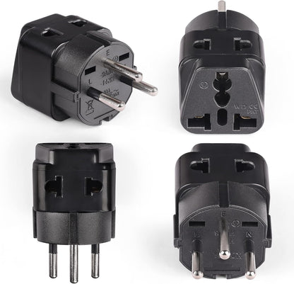 OREI South Africa, Botswana, Namibia Travel Plug Adapter with Dual USB - USA Input - Type M (U2U-10L), Will work with Cell Phones, Camera, Laptop, Tablets, iPad, iPhone