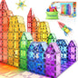 Magnetic Tiles Kids Toys STEM Magnetic Blocks Building Magnet Toy 40PCS