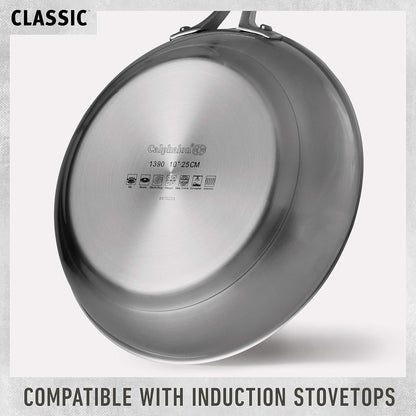 Calphalon Classic Stainless Steel Cookware Set, 10-Piece