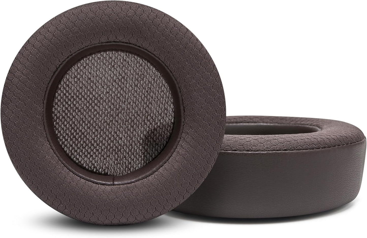 WC Freeze Virtuoso - Hybrid Fabric Cooling Gel Replacement Earpads for Corsair Virtuoso Gaming Headset, Made by Wicked Cushions, Improved Durability, Thickness and Sound Isolation |90s Black