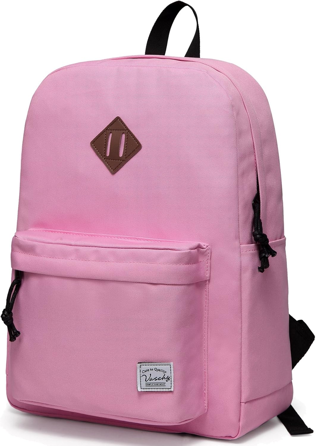 School Backpack for Kids, VASCHY Lightweight Water Resistant Casual Schoolbag Daypack for Men Women Teen Boys Girl Bookbag