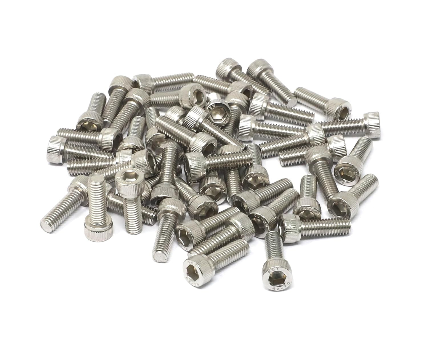 iexcell 25 Pcs M6 x 20mm Thread Pitch 1 mm Stainless Steel 304 Hex Socket Head Cap Screws Bolts Kit