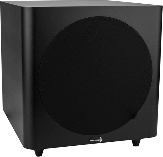 Dayton Audio SUB-1000 10-Inch 100 Watt Powered Subwoofer - PuriLite