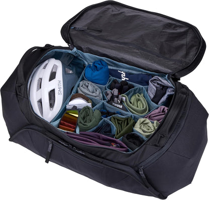 Thule RoundTrip Bike Gear Duffel 55L, Water Resistant, Black