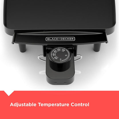 Starfrit The Rock Electric Skillet - 12" x 12" - Rock.Tec Non-Stick Cooking Surface - Tempered Glass Lid - 1200W