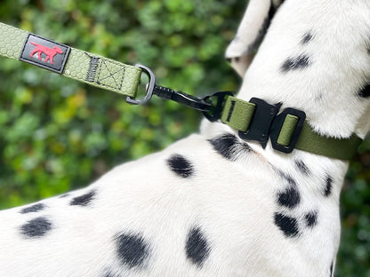 Tuff Pupper Waterproof Action Collar for Dogs | Heavy Duty Water Proof Dog Collar | Tear Proof & Odor Free | Rust-Proof Metal Hardware | Tactical Quick Release Buckle | for Adventurous, Active Dogs