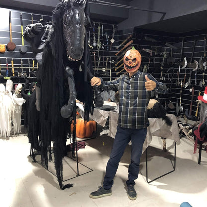 Bbrand Halloween Decoration Pumpkin Head Latex Masks