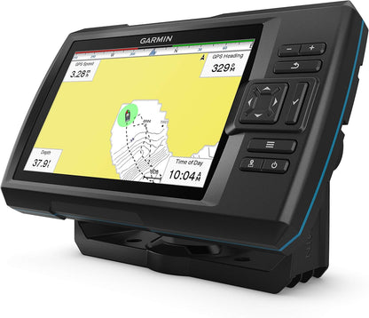 Garmin Striker Vivid 4cv Bundle with Transducer and Protective Cover, 4-inch Color Fishfinder, Vivid Scanning Sonar Color Palettes 010-02550-00