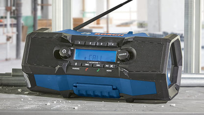 Bosch GPB18V-2CN 18V Compact Jobsite Radio with Bluetooth® 5.0