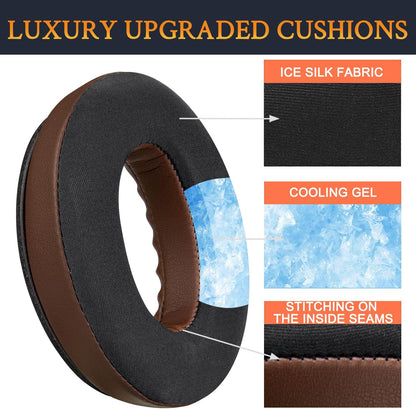 SoloWIT Earpads Cushions for Bose Headphones, Replacement Ear Pads for Bose QuietComfort 15 QC15 QC25 QC2 QC35/Ae2 Ae2i Ae2w/SoundTrue & SoundLink Around-Ear Series - QC25 PL Black&Blue