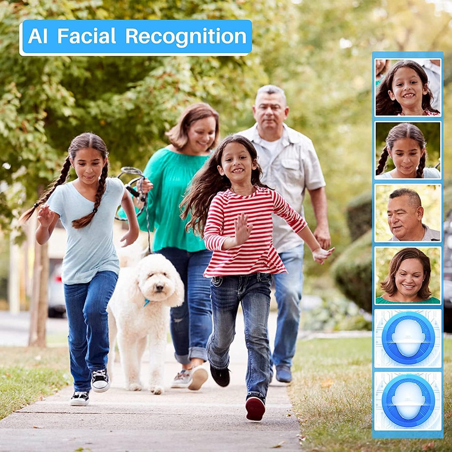 Wireless Security Camera System,SMONET 1080P 8 Channel Home Surveillance DVR Kits with 8pcs 2MP Full HD Cameras 3TB HDD Night Vision Motion Detection Free App for Indoor Outdoor 24/7 Video Recording